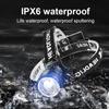 Rechargeable LED Headlamp White Laser Powerful Headlight 3000M Long Shot Hand Lamps High Power Head Flashlight Fishing Lantern