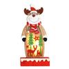 Creative Wooden Christmas Ornaments Durable Christmas Decoration  Party Supplies