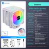 Кулер для процессора SNOWMAN Bingman MT880 Dual Tower с 8 тепловыми трубками для платформ X99, 1700, AM4 и AM5