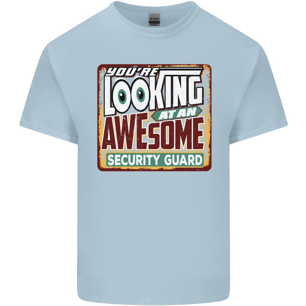 Youre Looking at an Awesome Security Guard Unisexs Light Cotton TShirt