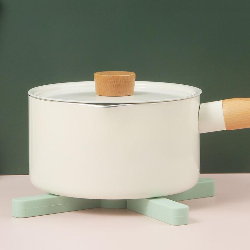 Съемные силиконовые подставки под приборы, кухонные утолщенные термостойкие коврики, защита столешницы, домашняя столовая, нескользящие водонепроницаемые накладки на стол