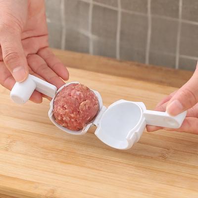 Сэндвич Круглый Шарик Форма Фрикадельки Артефакт, Бытовые Инструменты Для Выдавливания Ядра Говяжьей Рыбы, Шариковая Ложка, Кухонные Гаджеты