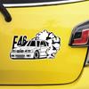 J8# E46 Drift Art For Car Stickers Decal Anime Cute Car Accessories Decoration Stickers On The Car Funny Vinyl Decal Waterproof Decoration