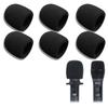 Microphone Sponge Microphone Windshield Microphone Sponge Noise Universal Set of 6 Windshield, Sponge, Cover, Windscreen, Windshield, Cover, Reusable,