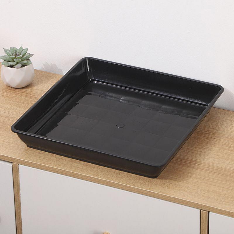 2 шт. Пластиковые прямоугольные поддоны для цветочных горшков, подставки для рассады, поддоны для капельного полива для садоводства, питомника, теплицы, подоконника, посева, проращивания