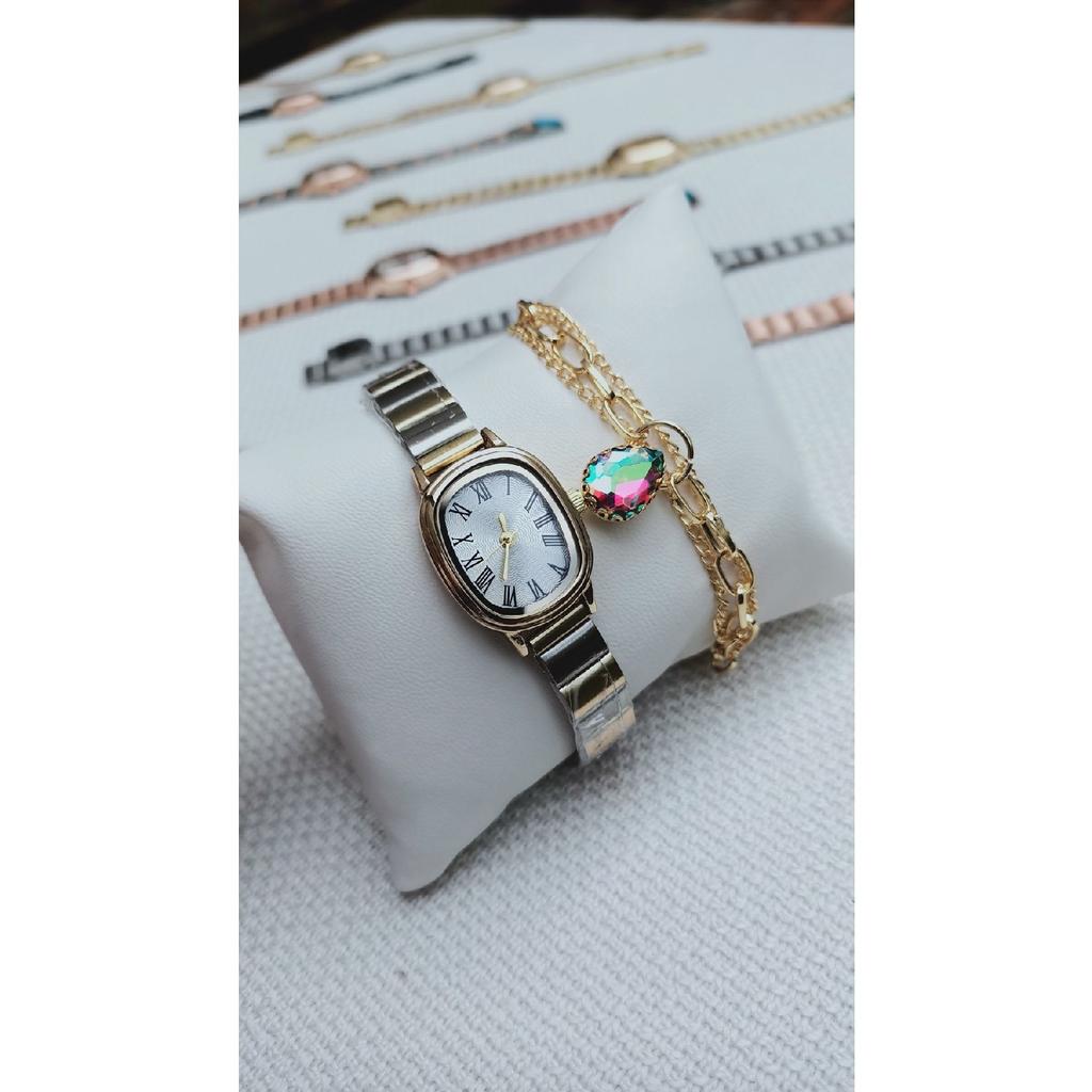 Bracelet Set Analog Wristwatch Clock Set