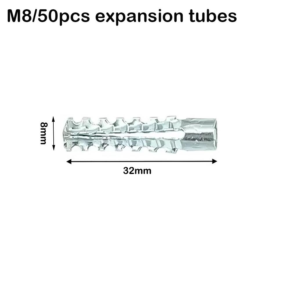 Self Tapping Metal Expansion Tube Nails Serrated Wall Screws New Pipe Drilling Plug Concrete Wall