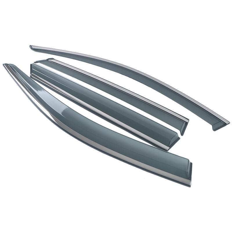 Для Volkswagen T-Roc TRoc 2017 2018-оконный козырек автомобиля от дождя дефлекторы тент накладка внешние аксессуары