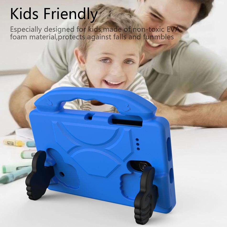 EVA Cover For Samsung Galaxy Tab 4 8.0 T330 T331 Kids Stand Tablet Case For Samsung Tab A 8.0 T380 T385 T387 E 8" T375 T377