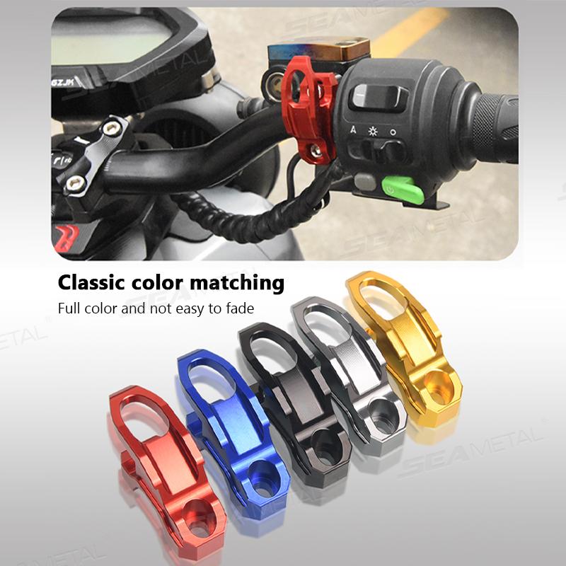 BLALION Motorcycle Luggage Helmet Hook Aluminum Mount Motorcycle Scooter Holder Bag Hanger Multi-functional Hook Accessories