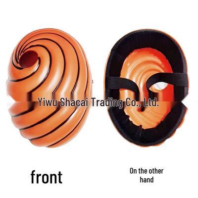 Наруто Плащ Акацуки и Маски Учиха Итачи + Тоби Обито Набор для Косплея