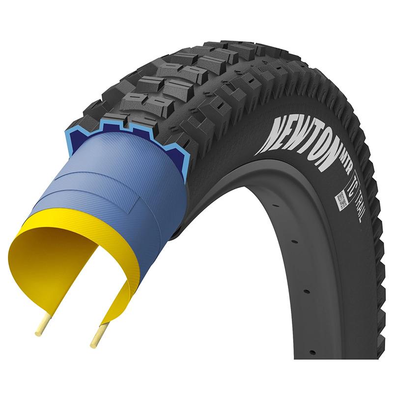 Goodyear 27.5 MTB Newton Trail MTR &MTF Tires 27.5X2.5/2.6 OEM Black Bicycle Tire Tubeless Ready 60TPI For Downhil, EnduroTrail
