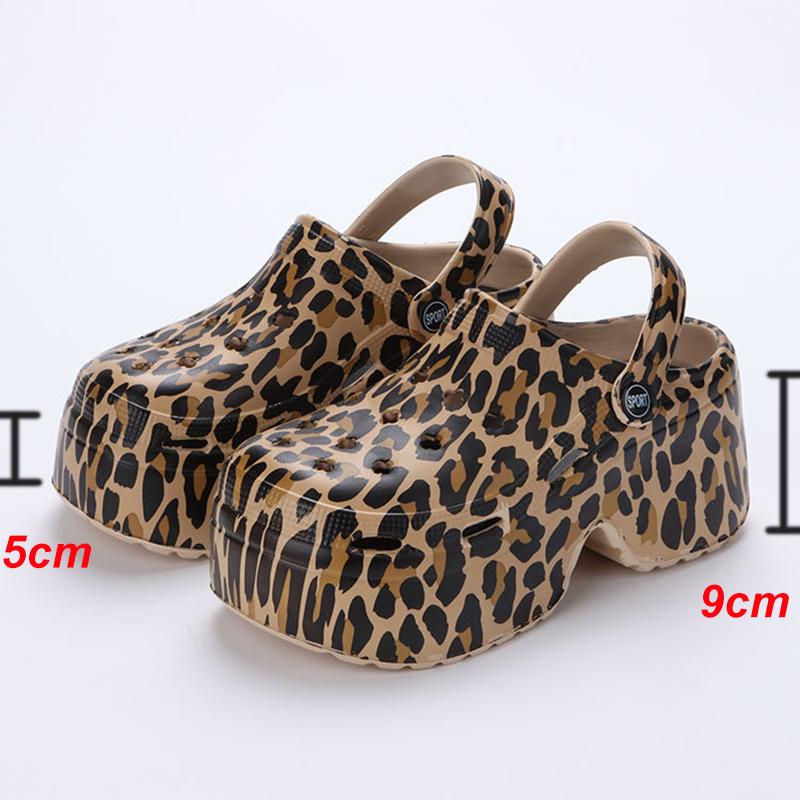 Lucyever Fashion Красочные толстые босоножки на платформе для женщин 2024 года Туфли-сабо на танкетке Тапочки женские открытые закрытые носки Пляжные шлепанцы