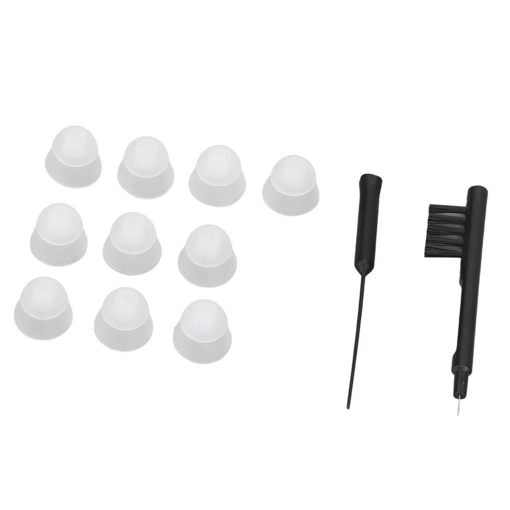 Силиконовые купола для слухового аппарата, набор берушей, профессиональная щетка для чистки слухового аппарата, вентиляционное отверстие