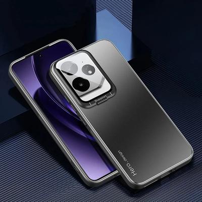 Для Realme NEO 7 чехол металлический объектив камера держатель крышка для Realme NEO7 GT 6T GT6 T NEO6 SE противоударный матовый защитный чехол с подставкой