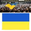 Украина Флаг 3x5 футов 90x150 см Украинский Национальный Страна Дом Баннер Украшение