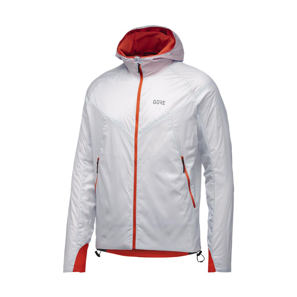 Gorewear R5 Windstopper Insulated Hooded Jacket - White Fireball (Men'S)