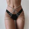 Сексуальная поясная цепочка, многослойный пояс со стразами, цепочка на живот, ювелирные изделия для женщин, аксессуары для фестиваля Rave Party