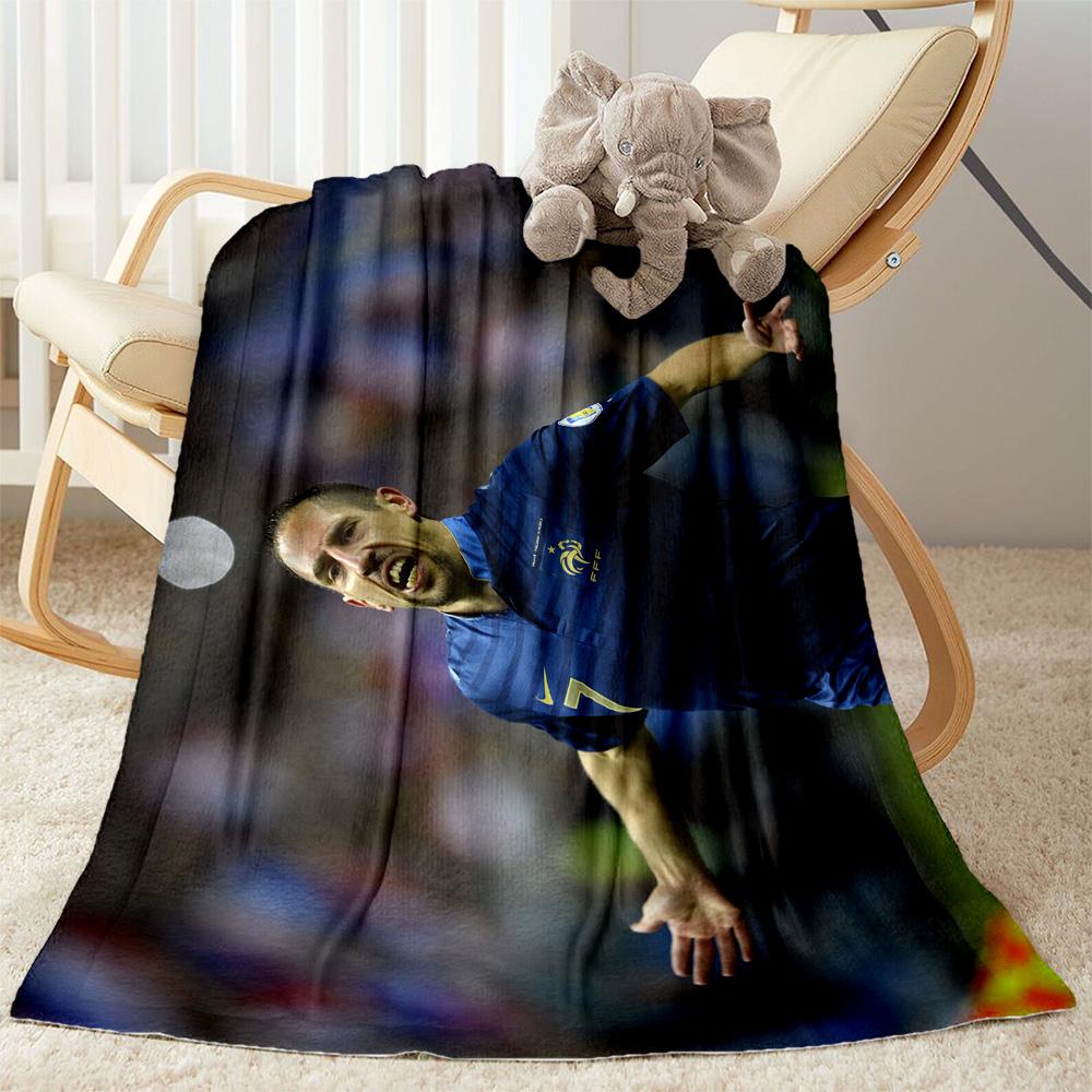 Luiz Football Legend Blanket Warmthful Decor Great for Seaside Livingroom Bed for All Occasions Warmthful Decor