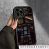 Ночная сцена кабины самолета для чехла на мобильный телефон iPhone16promax Apple 16/15 силиконовый 13 мягкий X противоударный