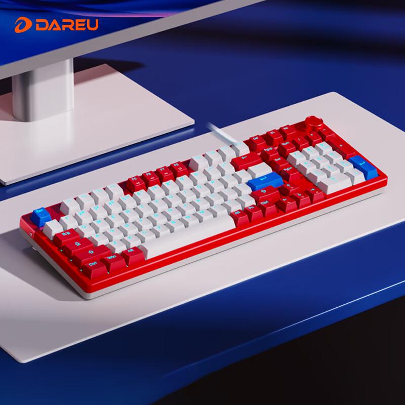 Проводная игровая механическая клавиатура Dareu EK815pro на 98 клавиш