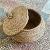 Multi-purpose Woven Straw Basket for Storage, Chicken Coop, and Steam Buns