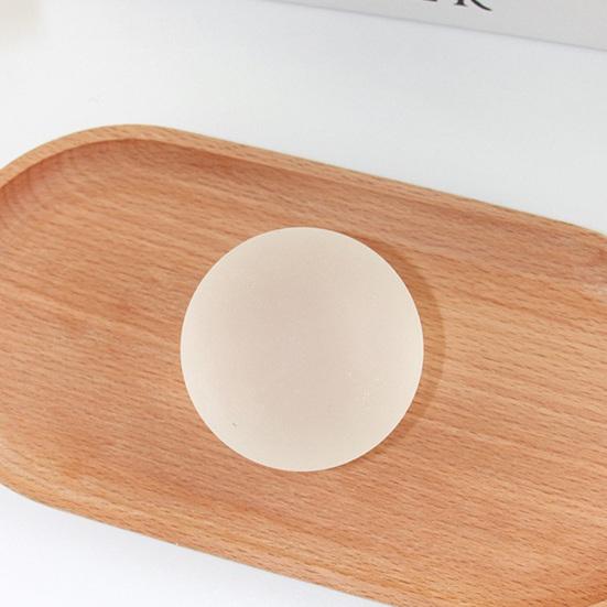 Мячик-антистресс Мягкий ТПР Матовый Прозрачный Медленно Восстанавливающийся Мальтозный Шарик Игрушка для Сжимания Стресс Эластичный Вентиляционный Шарик Сжимается Декомпрессия