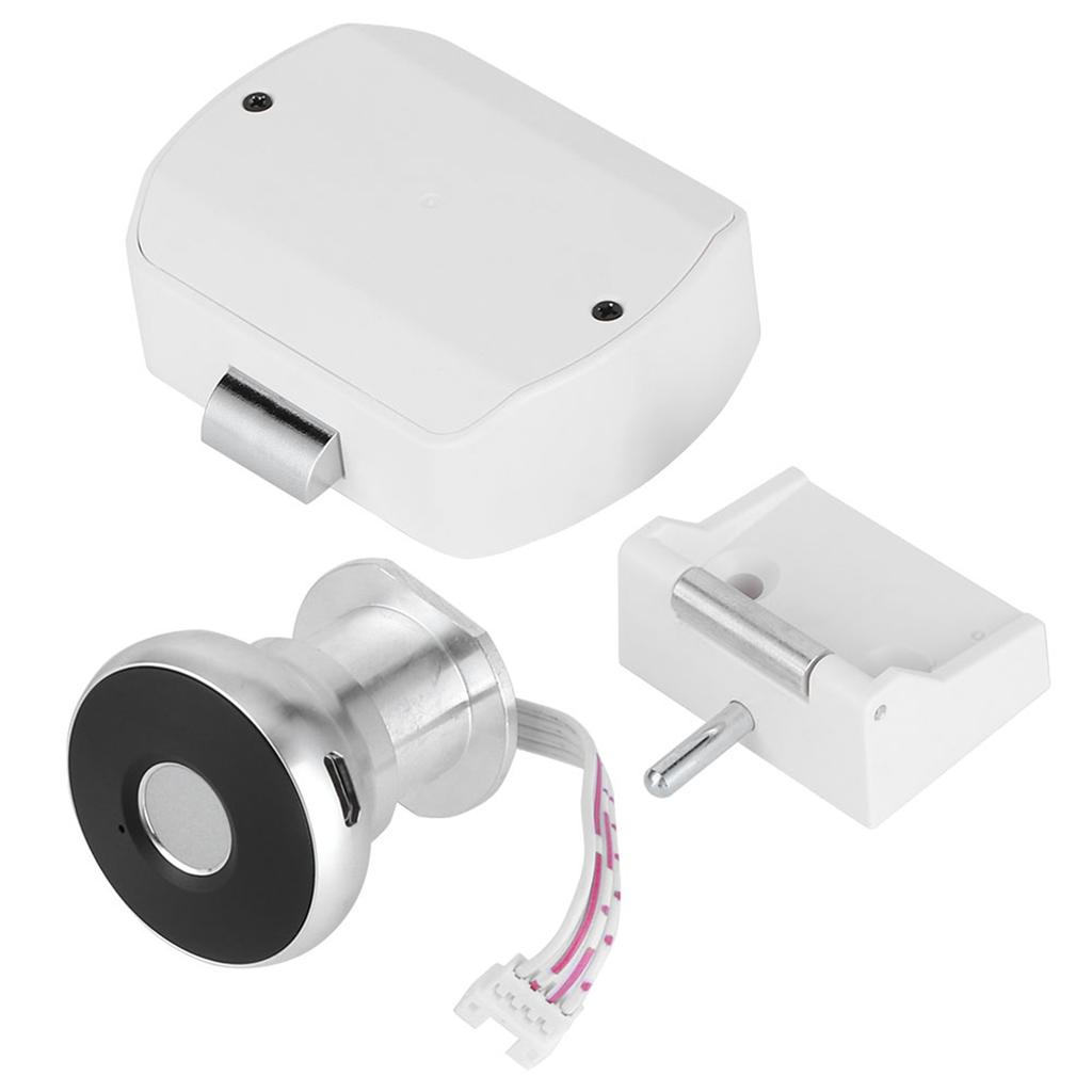 Smart Biometric Fingerprint Lock Fast Unlock Anti Theft for Home Office Storage Cabinet Wardrobe