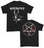 Новая Аутентичная Футболка Bathory с Логотипом Козла и Пентаграммой, Черный Металл, Размеры S-2XL, Унисекс