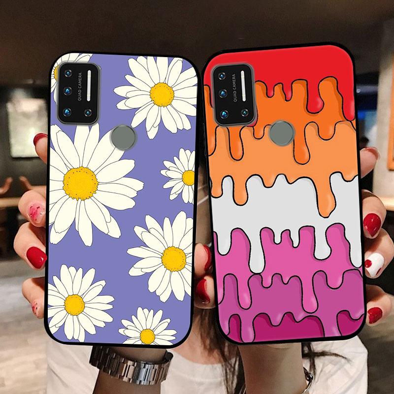 For UMIDIGI A9 Case A9Pro Phone Case Lovely Panda Cartoon Painting Soft Siliocne Coque For Umidigi A7 Pro Bumper Shell