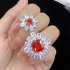 Sace Gems Классические кольца из медного сплава с цирконием, серьги, кулон, ожерелье, комплекты ювелирных изделий, подарки для свадебной вечеринки