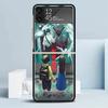 Kaisen J-Jujutsu Юта Оккоцу Чехол для телефона Samsung Galaxy Z Flip7 Flip6 5G Flip5 Flip4 Flip3 ZFlip 7 6 3 4 5 Ударопрочный Задняя сторона C