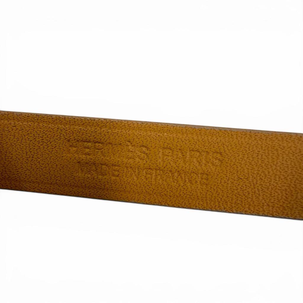 Pristine HERMES bracelet mini kelly double tour leather leather Women Used