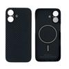 Kevlar Phone Case IPhone 17 Semi-Transparent Cutout Design With Heat Dissipation Magnetic Mount Support