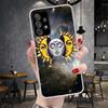Смешной Чехол для Телефона с Лицом Солнца и Луны Мягкий Для Samsung Galaxy S22 S23 S24 S25 Edge S26 Ultra S20 FE S21 Plus + Fundas Coque Galaxy S20