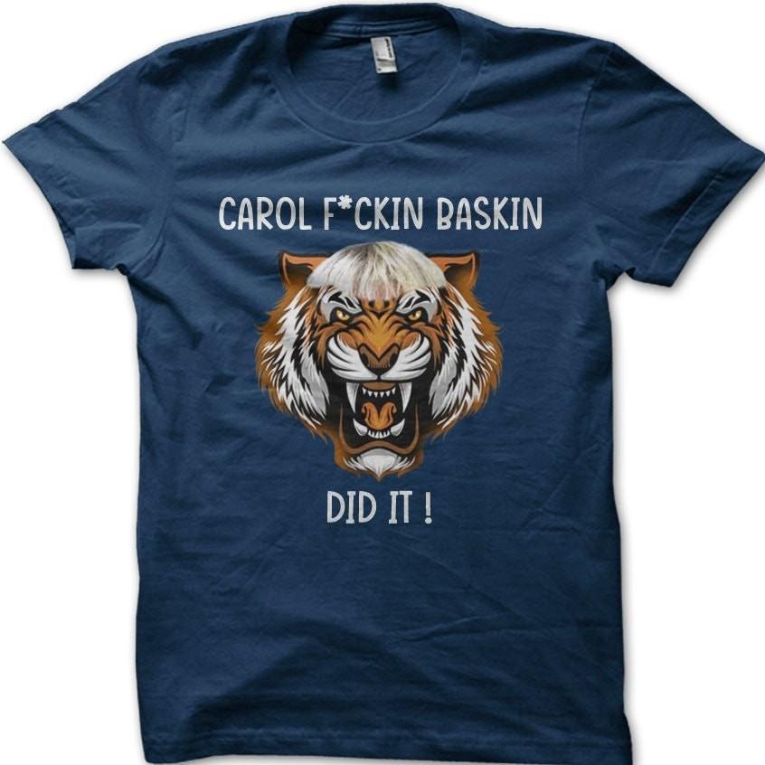 Футболка с принтом Joe Exotic Tiger King Carol F*ckin Baskin Did It 9021