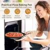 Противень для пиццы 4-го размера с отверстиями из углеродистой стали с антипригарным покрытием, сетчатый поддон, круглая глубокая тарелка, форма для пиццы, инструмент для выпечки, новый