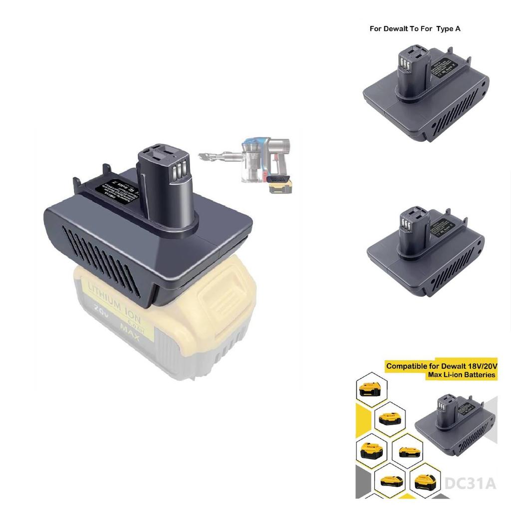 Переходник для аккумулятора инструмента для серии Dyson Dc31, совместимый с инструментами Makita, Bosch, Milwaukie