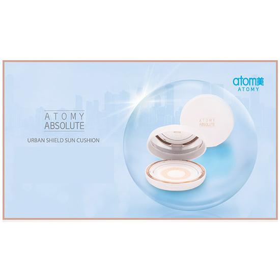 Atomy Солнцезащитный кушон Absolute Urban Shield 15 г SPF50+ PA++++