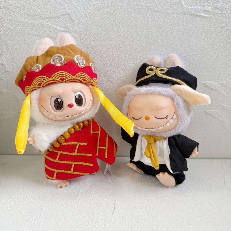 Only Clothes 17cm Cotton 10cm Clothes Cute And Funny Original Pig Bajie Clothes Dolls Clothes Tang Sanzang Sun Wukong Costume