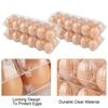50 шт. держатель для яиц прозрачные пластиковые коробки 12 шт. многоразовый ящик для домашнего ранчо фермерский рынок дисплей прозрачный многоразовый контейнер для яиц