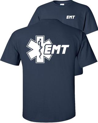 Футболка унисекс Emt Emergency Medical Technician Star Of Life