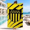 Penarol Football Club Emblem Beach Towel, Quick-drying, Easy to Care for, Suitable for Both Fitness and Beach Vacations,Sports Essential