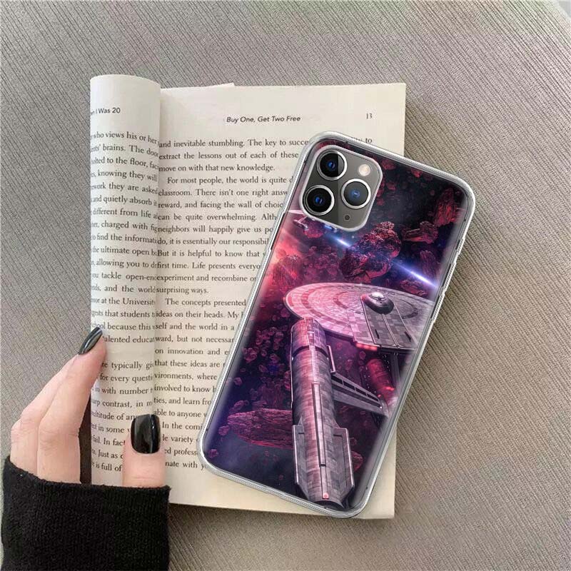 Star MovieT-Trek Phone Case For Apple Iphone 12 13 Mini 14 15 Pro 17 Pro Max Air 11 16E 16 Plus Shell Cover Clear TPU