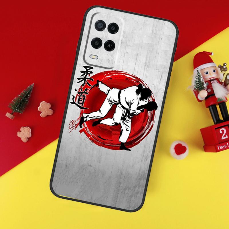 Чехол для Judo Taekwondo Karate для Oppo A38 A18 A58 A78 A98 A74 A94 A54 A80 A60 A40 A96 A76 A16 A15 A17 A57 A5 A6 Pro