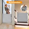 Retractable Baby Kids Safety Gate Child Barrier Extra Wide Mesh Safety Door for Stairs Doorways Hallways Indoor Outdoor Pet Dog Gate
