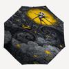 Nightmare Before Christmas, Jack Skellington Themed Automatic Opening and Closing Umbrella, Brightly Colored 8-rib Portable Umbrella, Suitable for Men