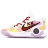KD Trey 5 IX Средние Винтажные Баскетбольные Кроссовки Унисекс Бело-Фиолетовые DJ6922-100(команда-А)
