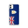 Coque iPhone - Drapeau D'anguilla - iPhone 11 - Silicone Souple - Design Fin Et Léger - Protection Maximale