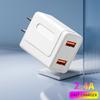 2.1A Dual Port USB Charger Quick Charge 3.0 Power Adapter for iPhone Samsung Xiaomi Mobile Phone EU US Plug Fast Charging